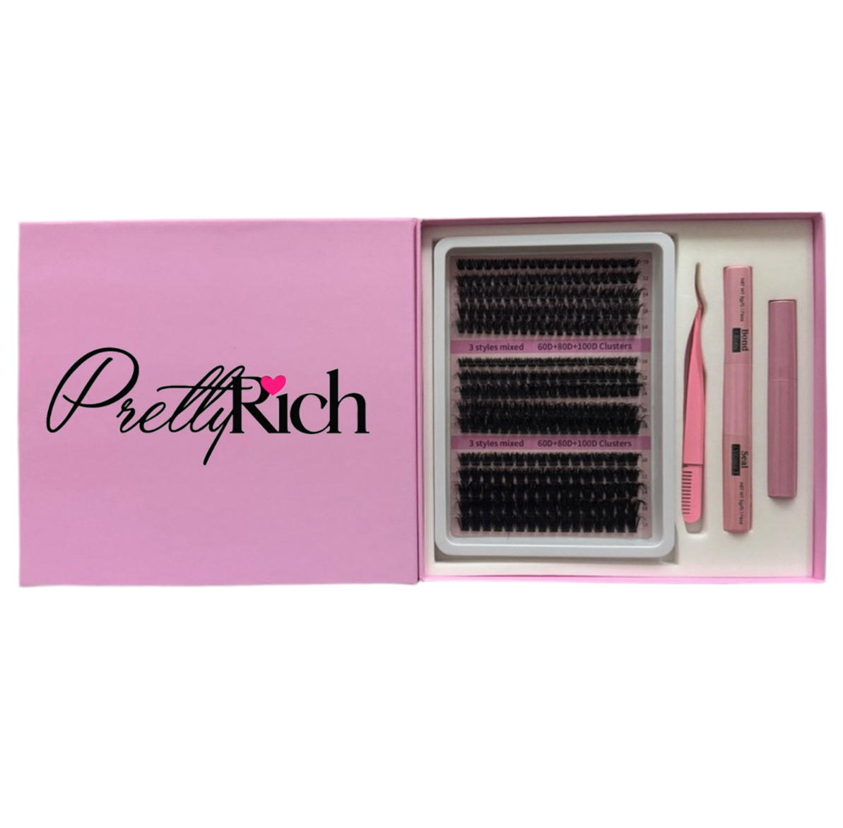 Pretty Rich Lash Cluster Kit