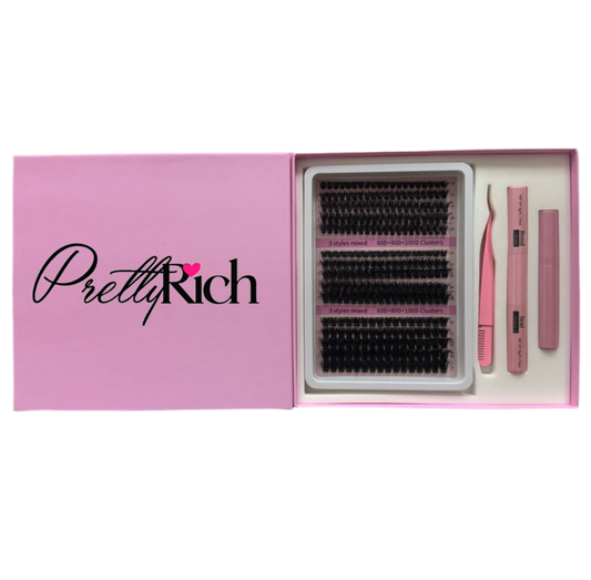 Pretty Rich Lash Cluster Kit